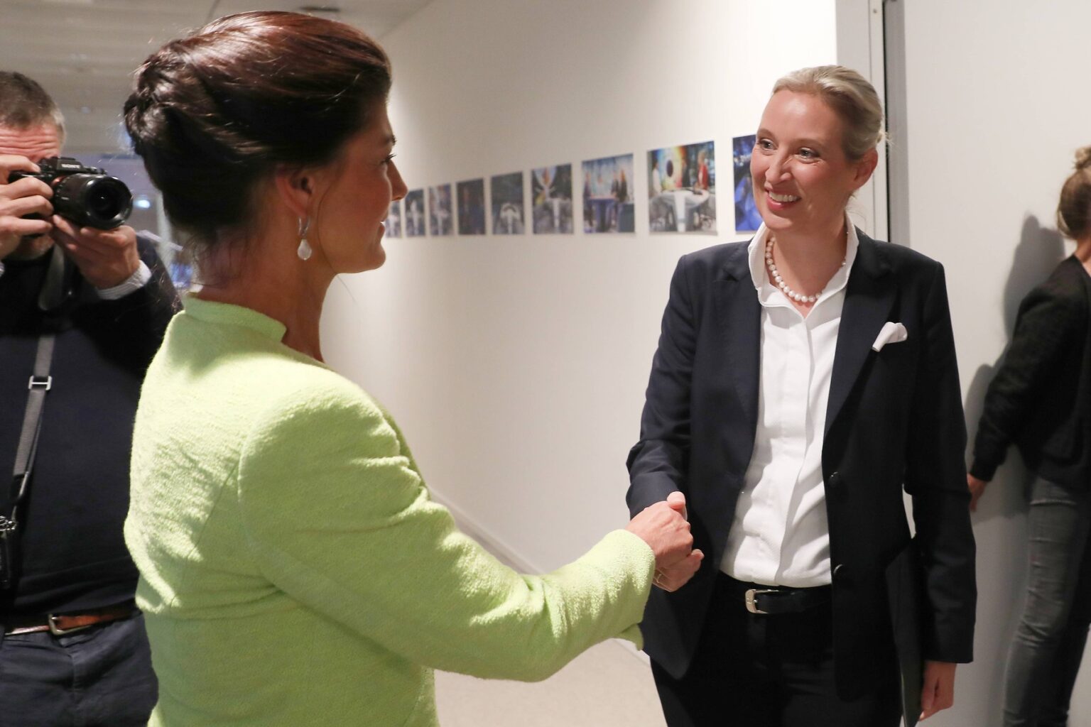 Sahra Wagenknechtová a Alice Weidelová. Foto: ČTK / imago stock&people / dts Nachrichtenagentur