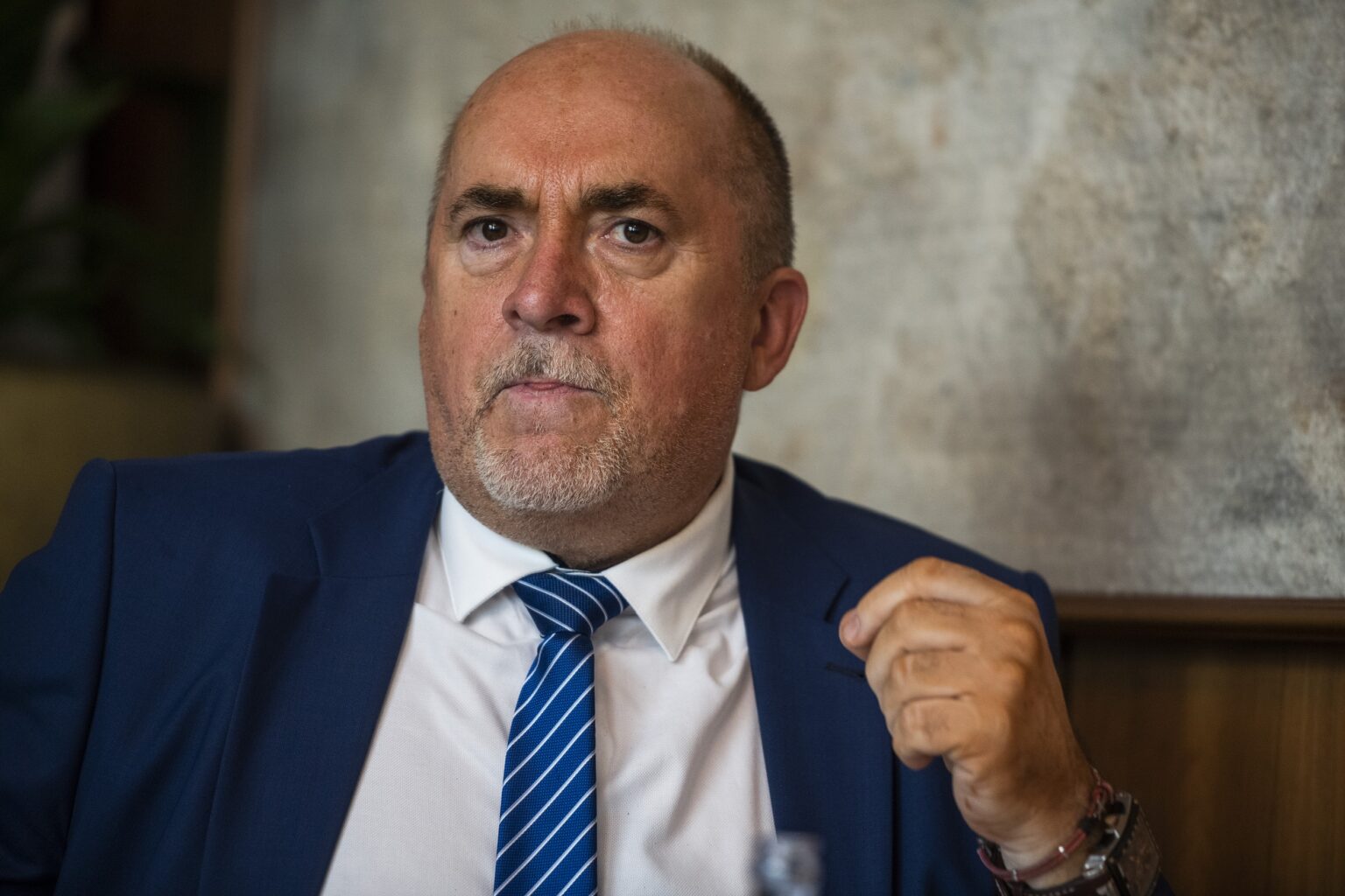 Generálny riaditeľ spoločnosti Duslo Šaľa Petr Bláha. Foto: Jaroslav Novák/TASR