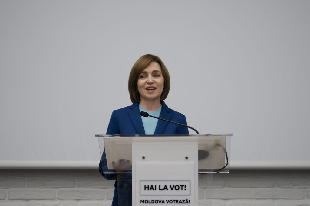 Maia Sanduová. Foto: TASR/AP