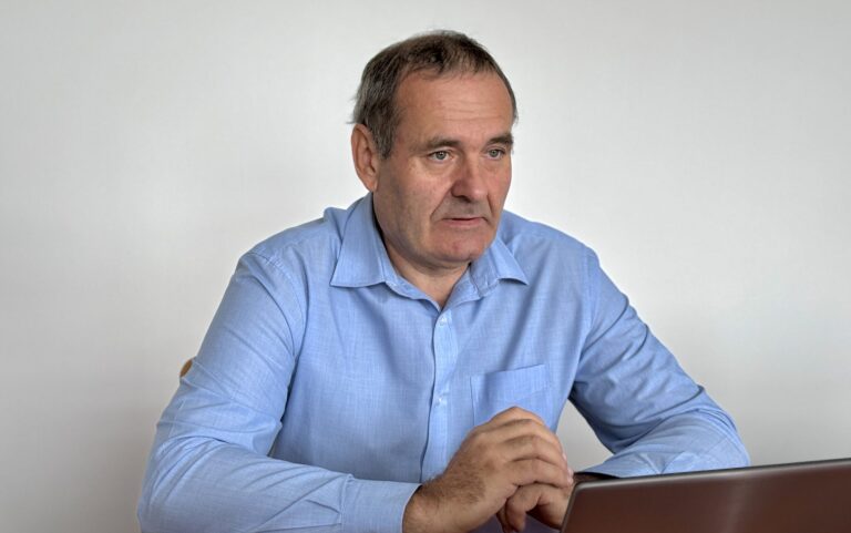 Pavol Kováčik, prezident Zväzu stavebných podnikateľov. Foto: Vladislav Varga /Štandard