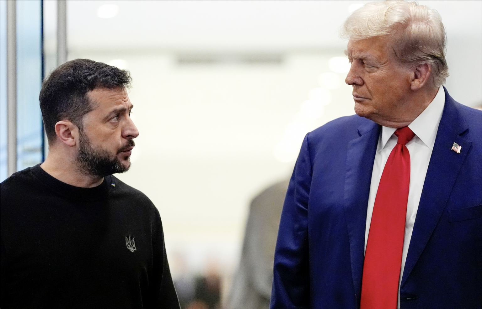 Donald Trump a Volodymyr Zelenskyj. Ilustračný záber. Foto: TASR/AP