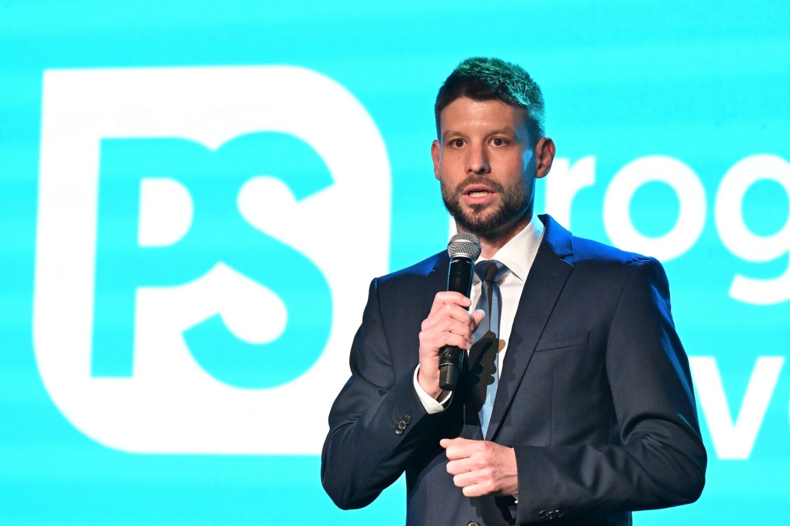 Michal Šimečka, predseda Progresívneho Slovenska. Foto: Šálek Václav/ČTK/ Profimedia