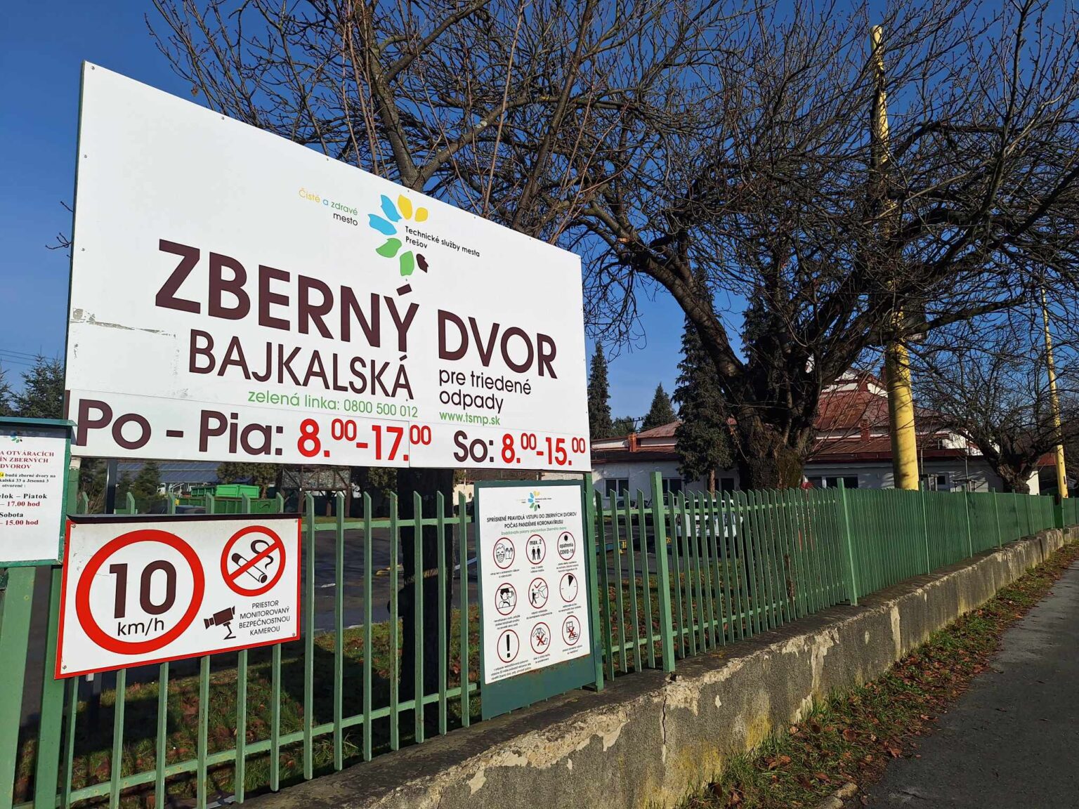 Rekonštrukciou by mali prejsť aj zberné dvory v Prešove. Foto: redakcia