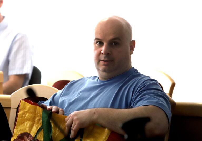 Branislav Adamčo odsúdený za vraždu Mariána Karcela. Foto: Ján Krošlák/TASR