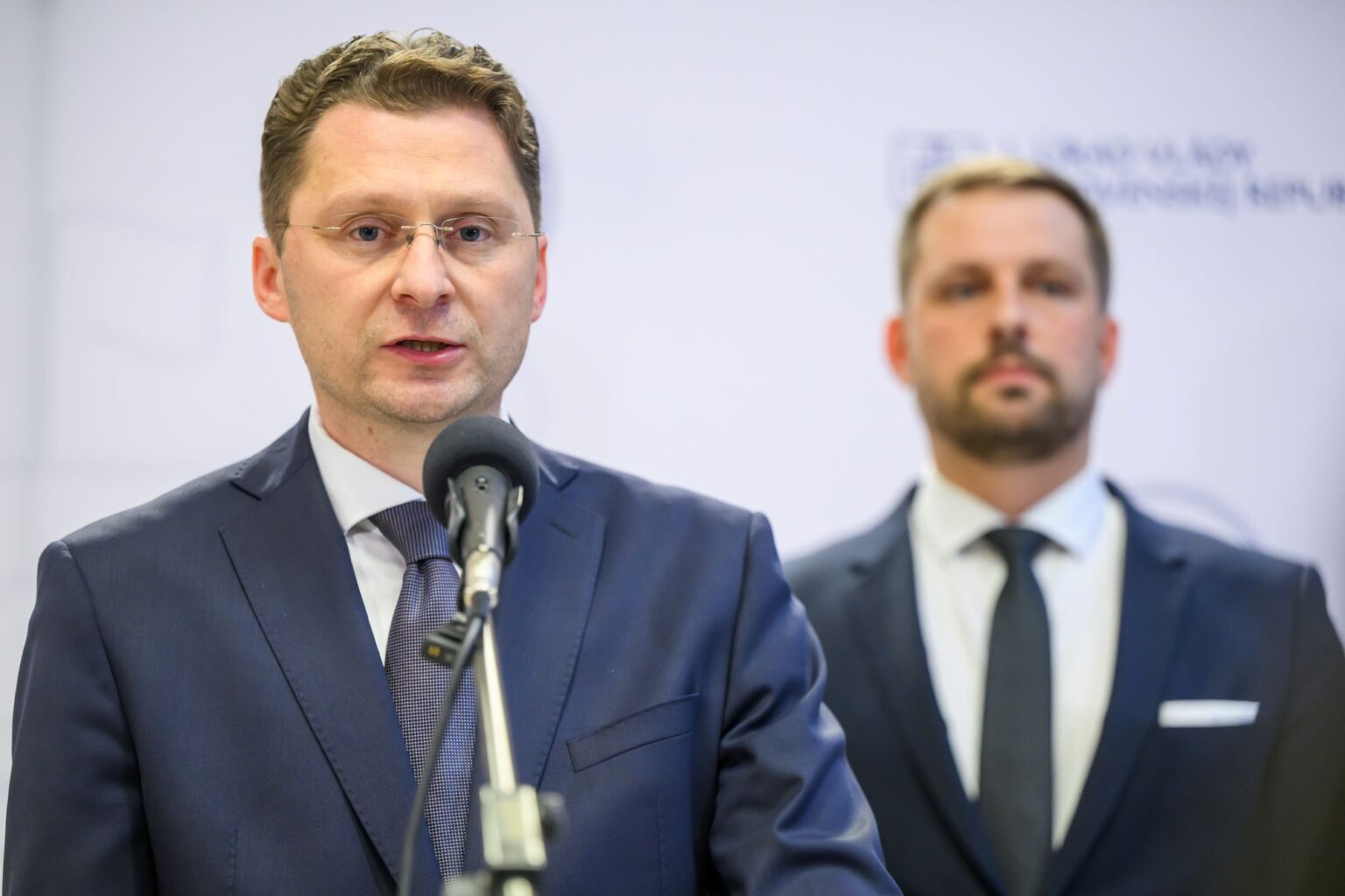 Peter Visolajský (vľavo), Kamil Šaško. Foto: Jaroslav Novák/TASR
