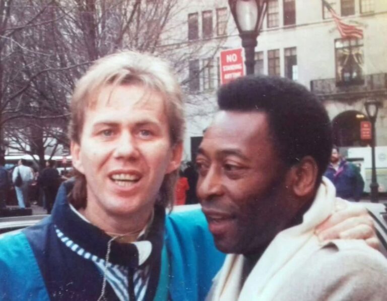 Joe Borbély bol nielen Pelého manažér a poradca, ale aj veľký osobný priateľ. Zdroj: archív J.B.