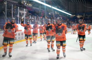 Po polovici základnej časti sú na čele extraligy Košice