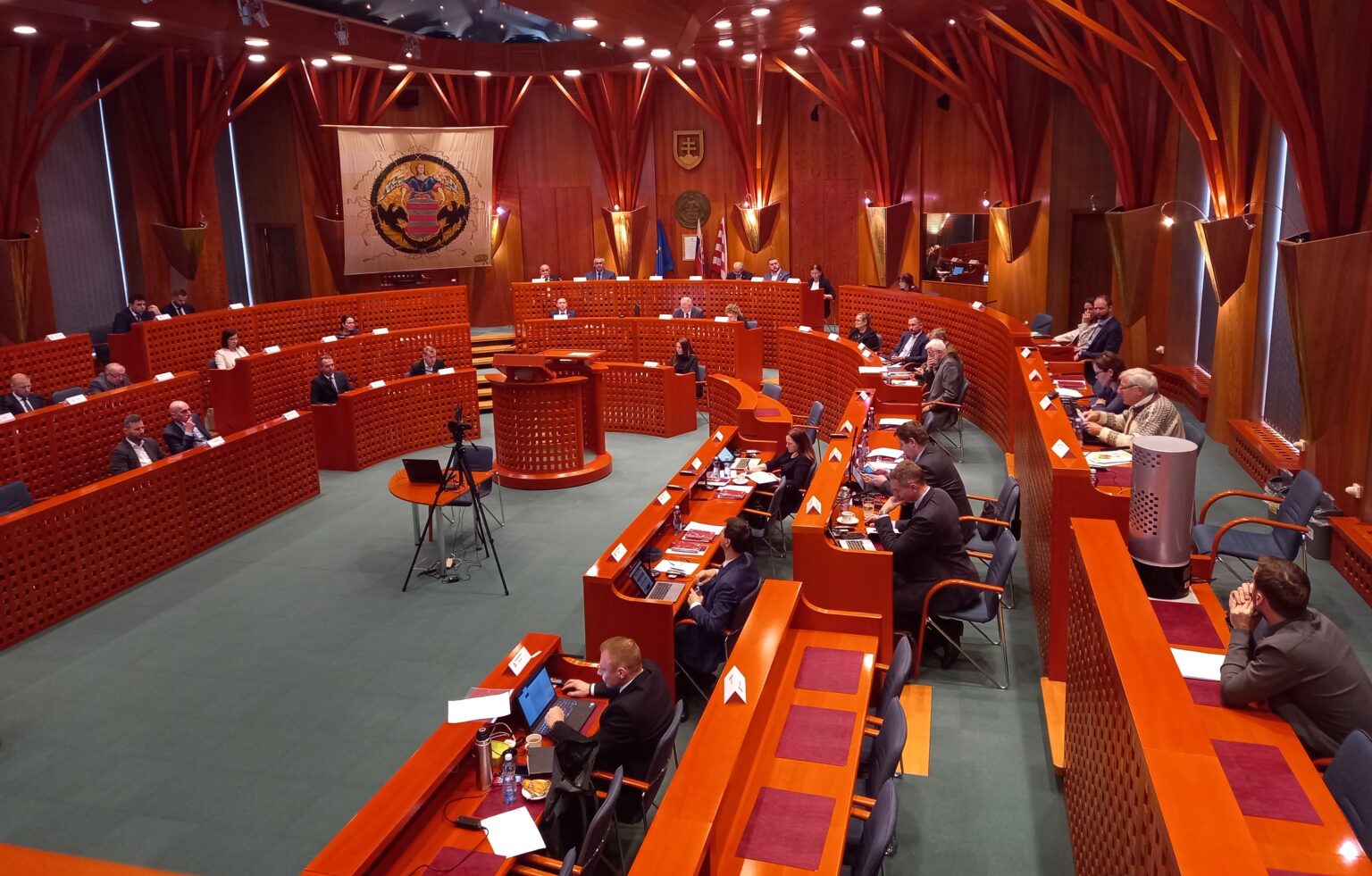 Mestskí poslanci v Banskej Bystrici v utorok schválili rozpočet na rok 2025. Foto: Mário Kaprálik