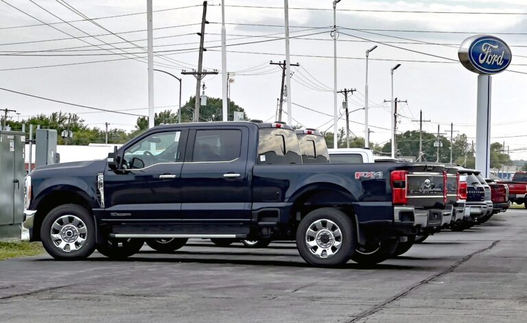 Pickupy automobilky Ford. Foto: Mark Reinstein / Zuma Press / Profimedia