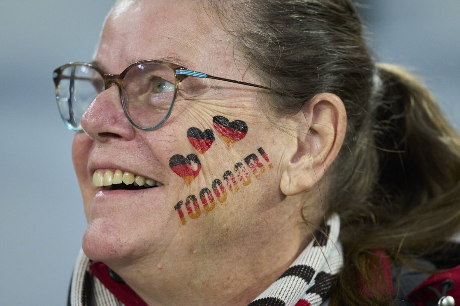 Nemecká futbalová fanúšička. Foto: ČTK / imago sportfotodienst / IMAGO/ Profimedia