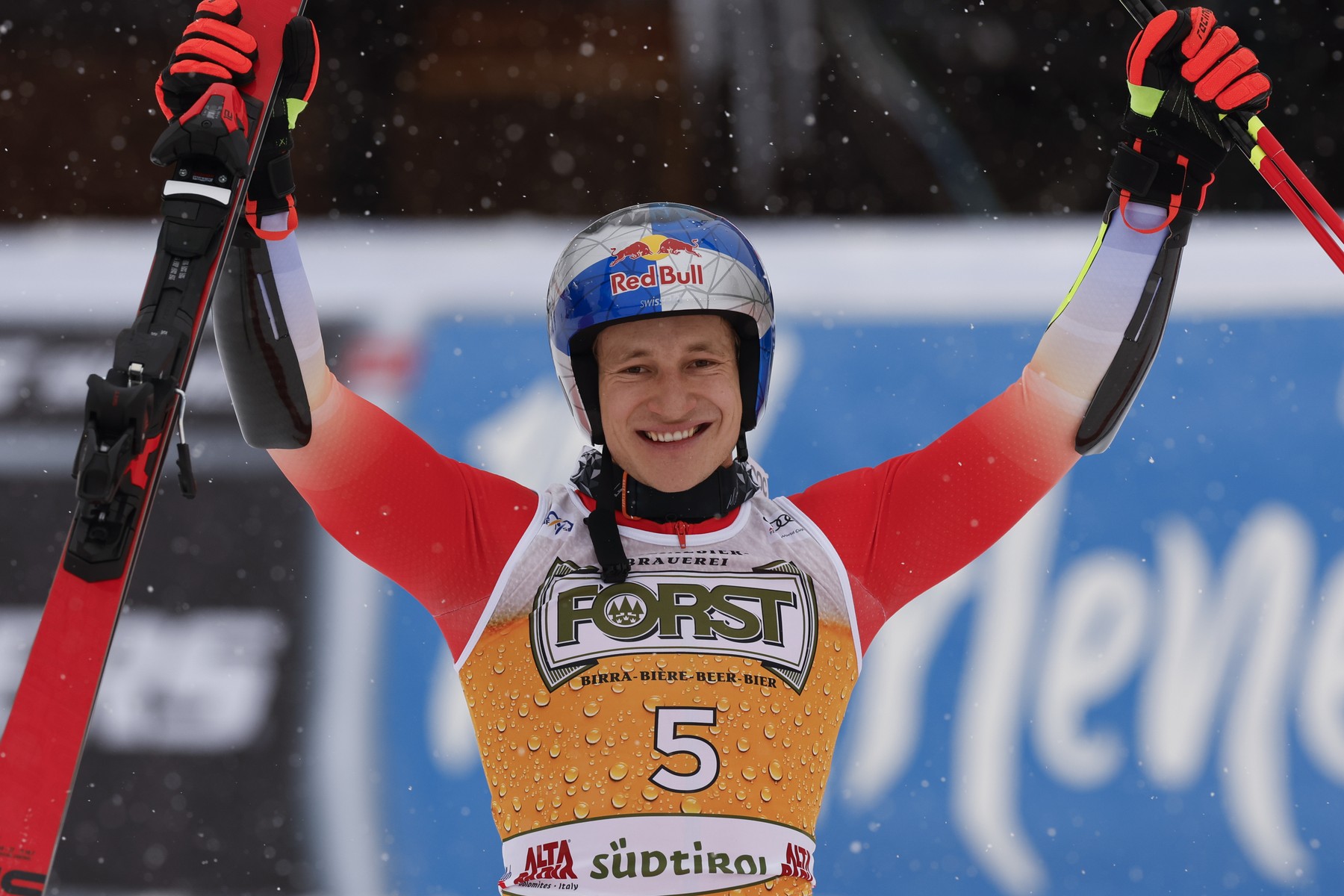 Obrovský slalom už pozná víťaza. Andreas Žampa si dal vianočný darček