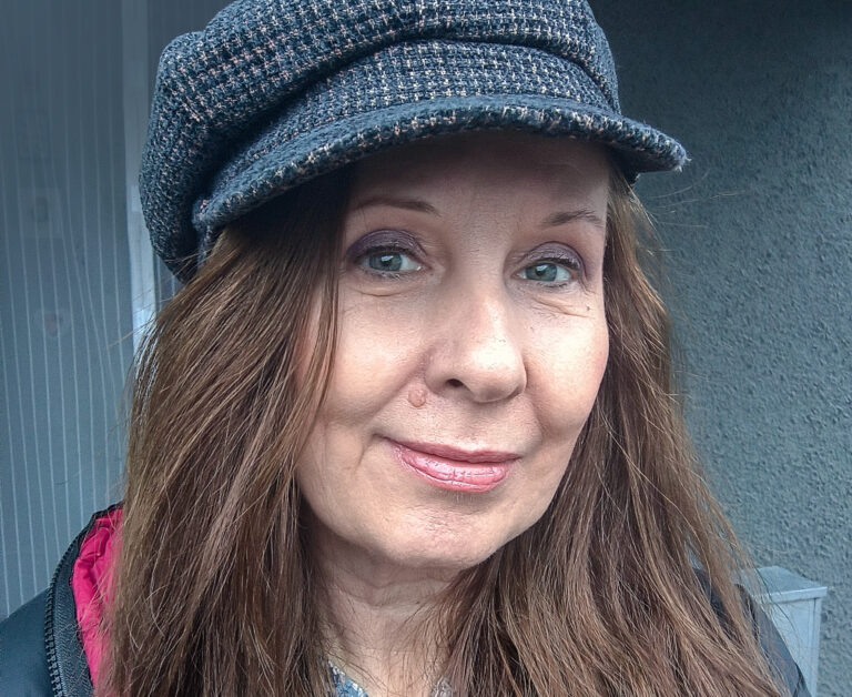 Henrieta Hrinková rozpráva o slobode slova. Foto: Henrieta Hrinková