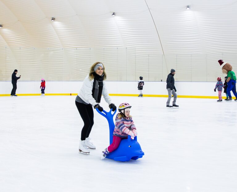 Nová aréna s ľadovou plochou v Petržalke. Foto: FB Petržalka