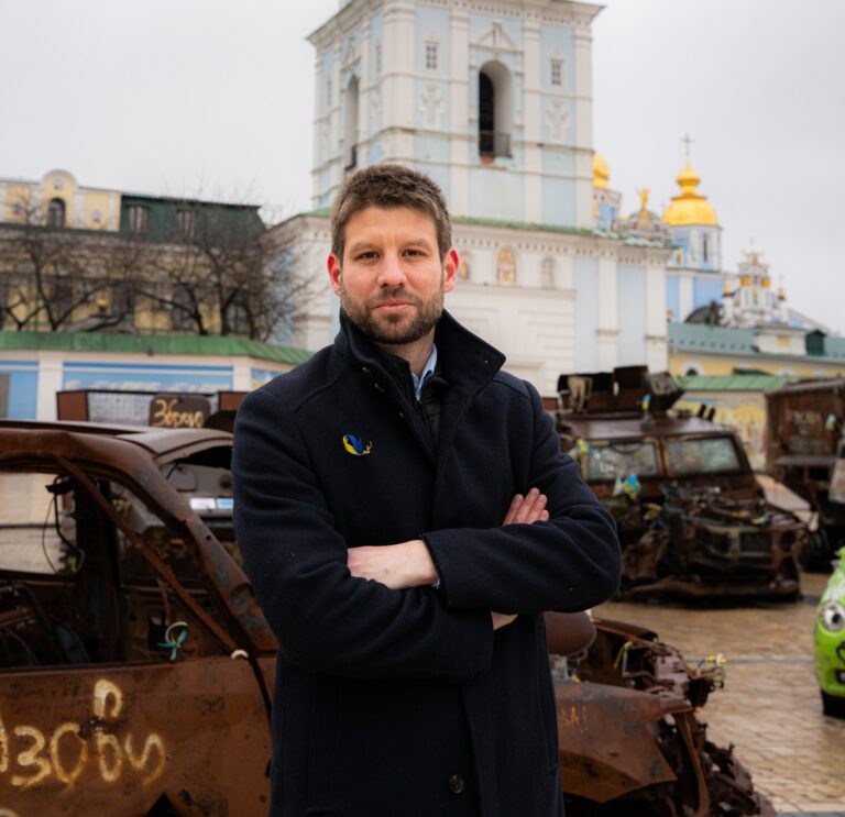 Michal Šimečka odcestoval do Kyjeva