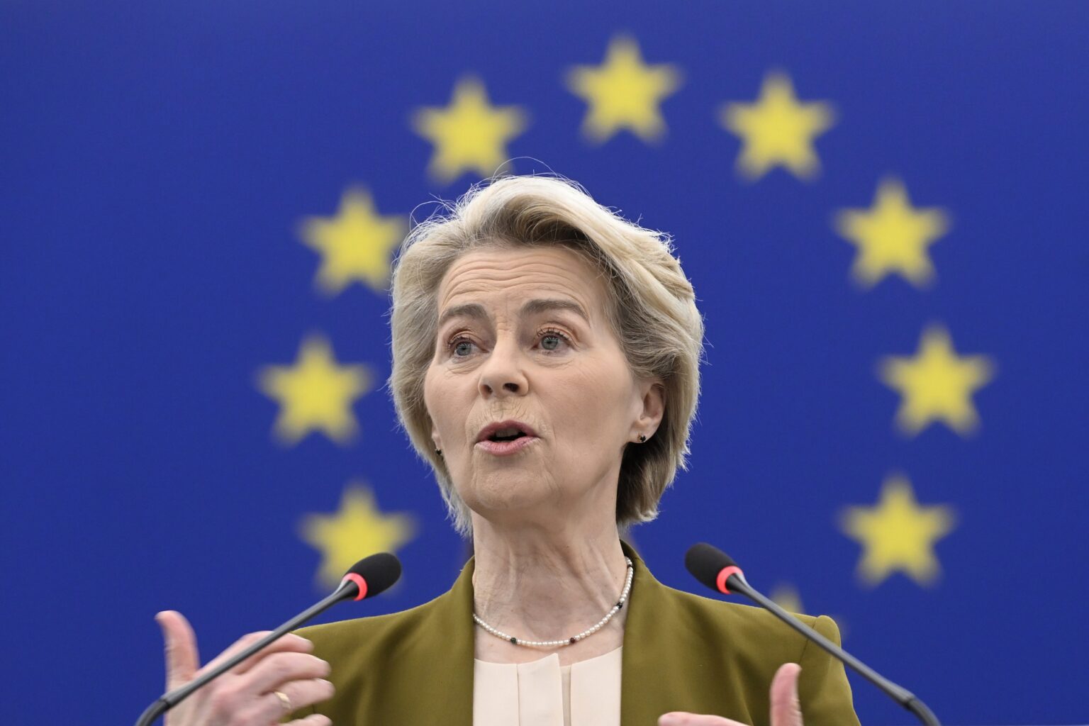 Ursula von der Leyenová. Foto: TASR/AP
