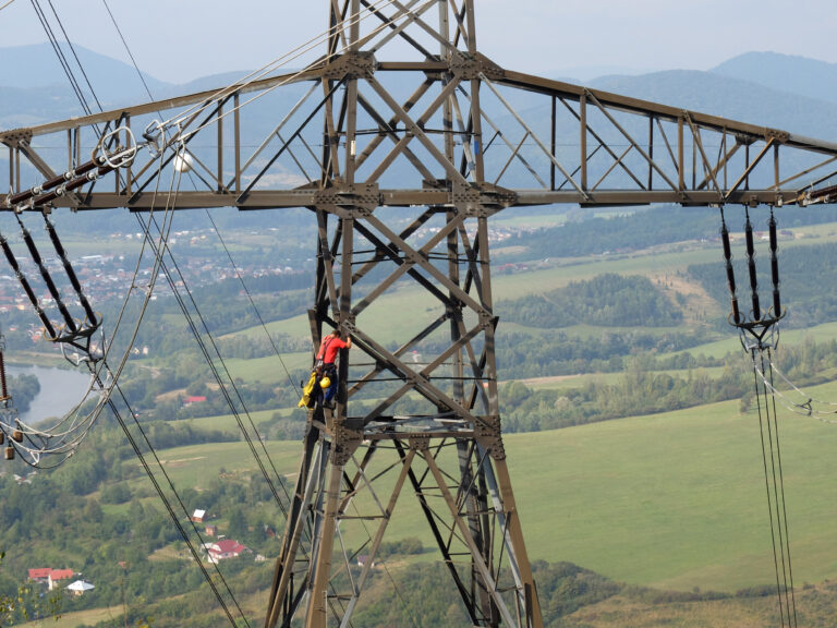 Elektrické vedenie vysokého napätia. Foto: Pavol Ďurčo/TASR 