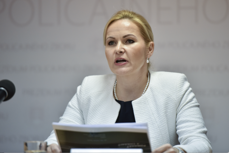 Policajný zbor má novú prezidentku. Chce stabilizáciu a prilákať do zboru mladých