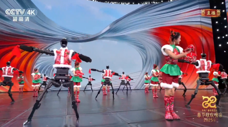 Tanec robotov počas galavečera na Jarnom festivale v Číne ohúril svet