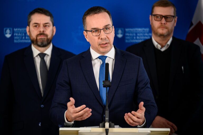 Minister práce Erik Tomáš (Hlas). Foto: MPSVR