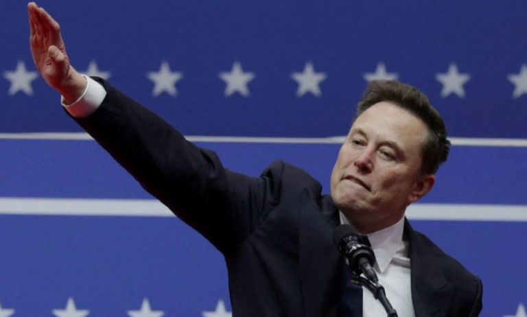 Elon Musk vyvolal rozruch na internete gestom počas inaugurácie prezidenta USA