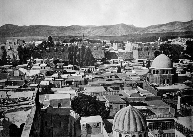 Damask v roku 1880. Foto: Bildagentur-online / Alamy / Alamy / Profimedia