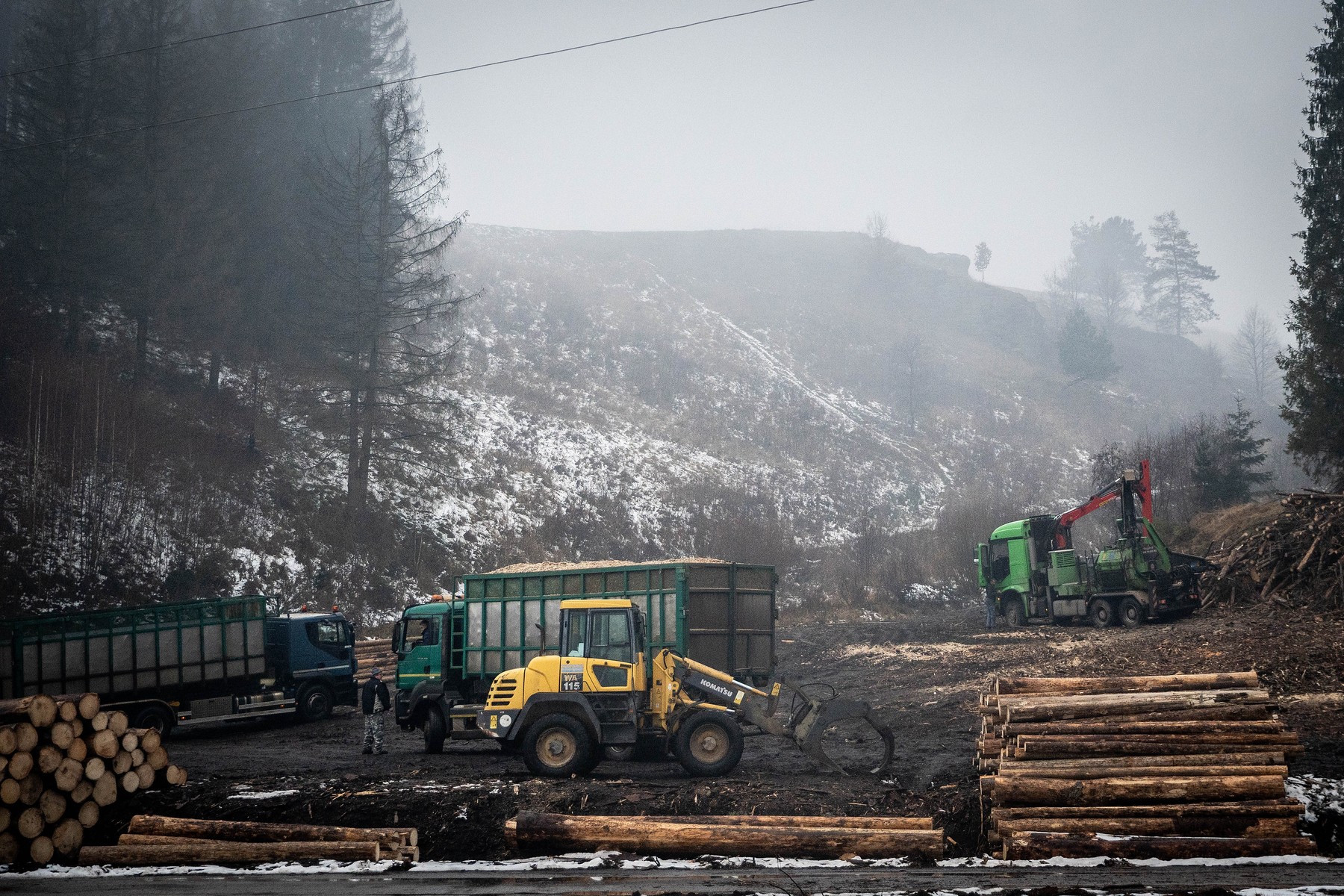 Boj s kalamitou na Horehroní. Okolie Čierneho Balogu sa mení na pustatinu