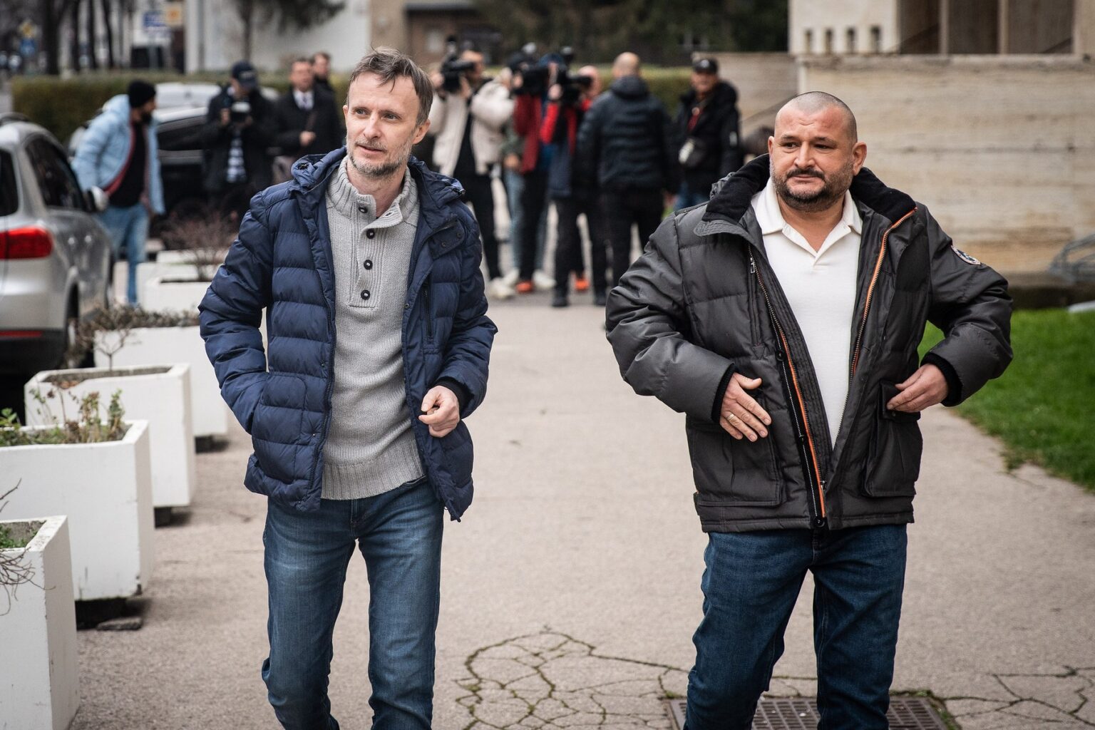 Branislav Dunčko (vľavo) a Róbert Magula (vpravo). Foto: Jozef Jakubčo / Petit Press / Profimedia