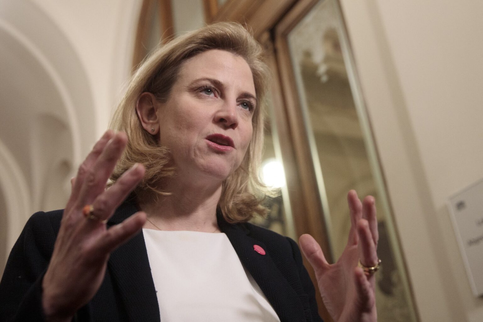 Beate Meinl-Reisingerová. Foto: ALEX HALADA / APA-PictureDesk / APA-PictureDesk via AFP / Profimedia