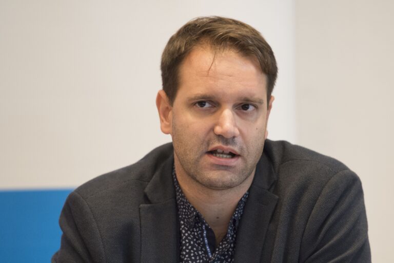 Michal Piško, riaditeľ Transparency International Slovensko. Foto: Pavel Neubauer/TASR