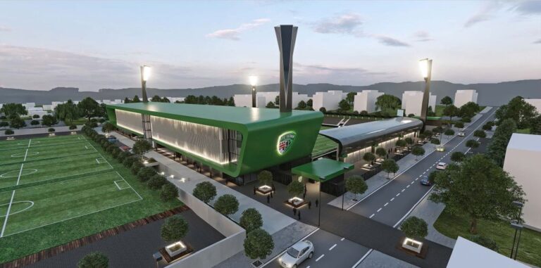 Takto by mal vyzerať nový futbalový štadión v Prešove. Foto: FTA