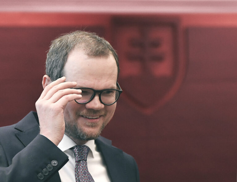 Advokát Peter Kubina na ÚS v Košicach 9. novembra 2022. Foto: František Iván/TASR/ vizuálna úprava