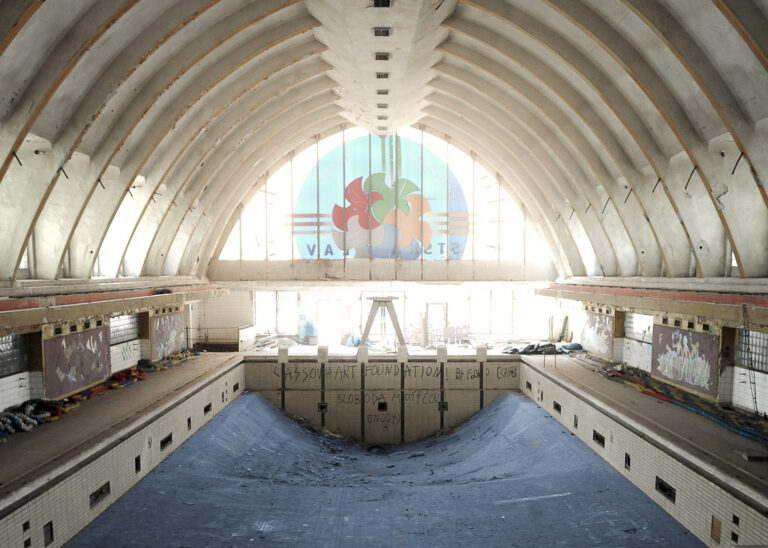 Interiér starej krytej mestskej plavárne v Košiciach. Foto: František Iván/TASR