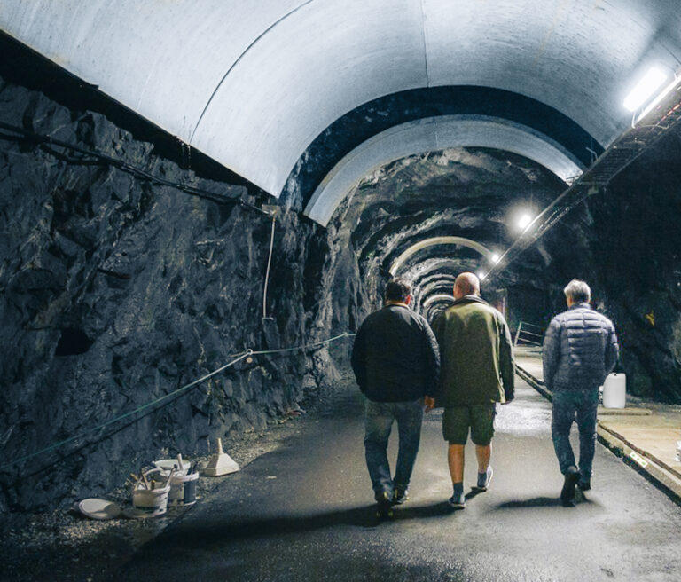Pohľad do útrob zrekonštruovanej vodnej elektrárne Amela v Nórsku. Foto: ČTK / Sojka Libor