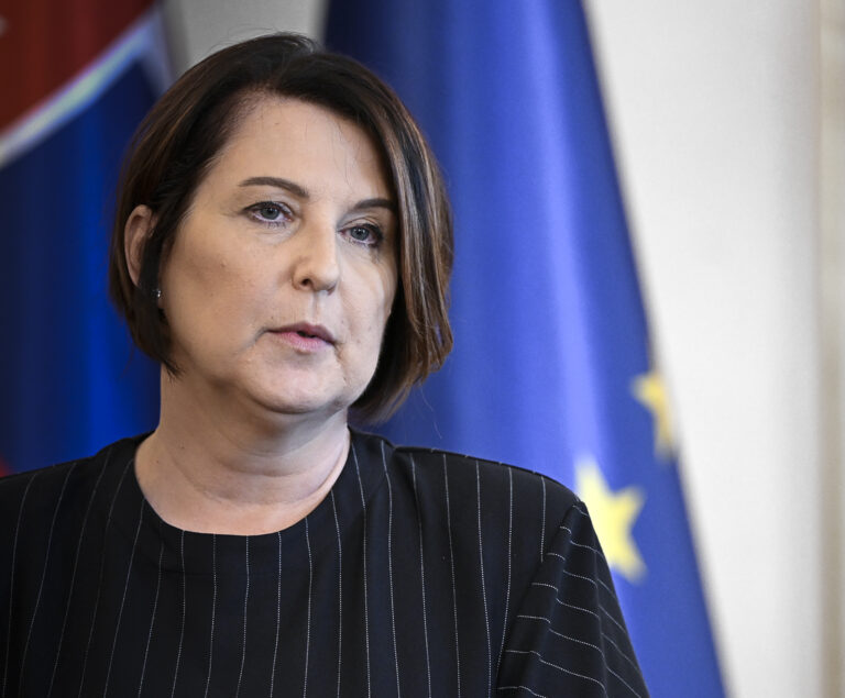 Predsedníčka súdnej rady Marcela Kosová. Foto: Pavol Neubauer/TASR