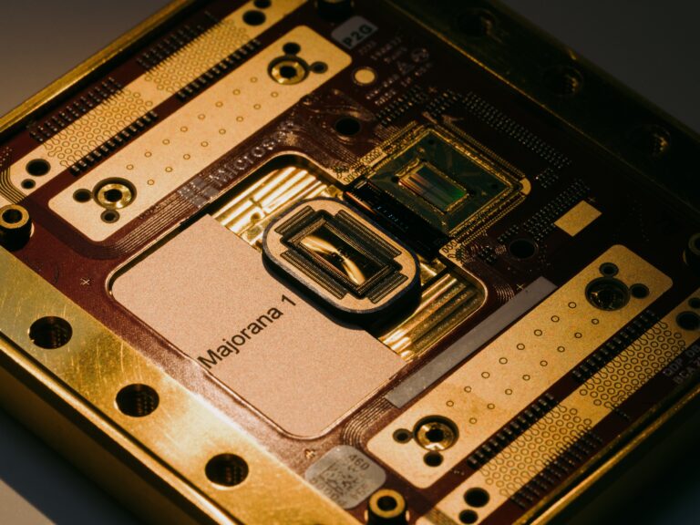 Nový kvantový čip spoločnosti Microsoft je založený na novom stave hmoty, ktorý vyvinul technologický gigant. Zdroj: Grant Hindsley pre New York Times