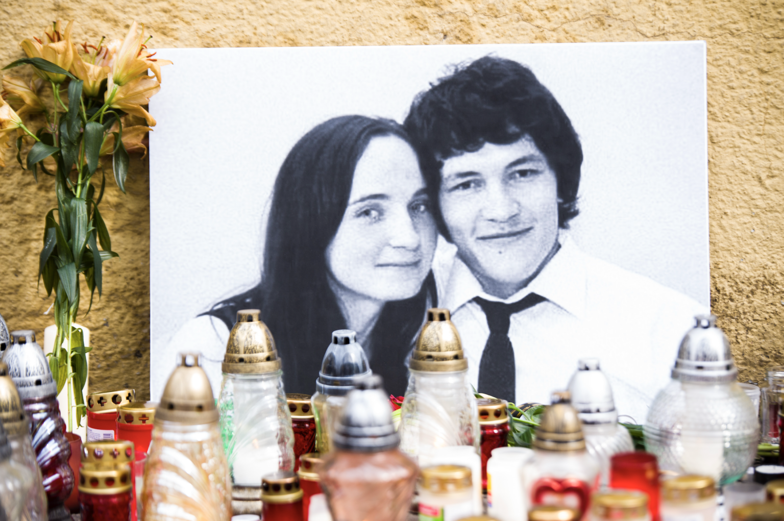 Nebohí novinár Ján Kuciak a jeho snúbenica Martina Kušnírová. Foto: Jakub Kotian/TASR