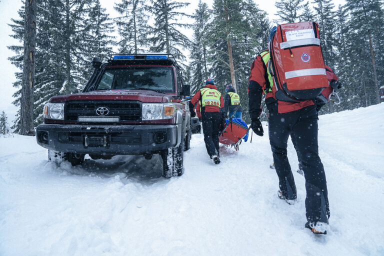Horská záchranná služba. Foto: HZS/úprava redakcia 