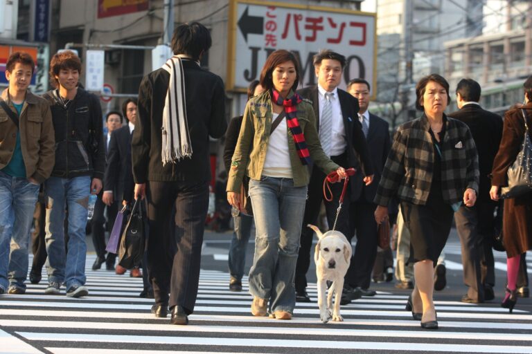 Ľudia v uliciach Tokia. Ilustračné foto: jeremy sutton-hibbert / Alamy / Profimedia