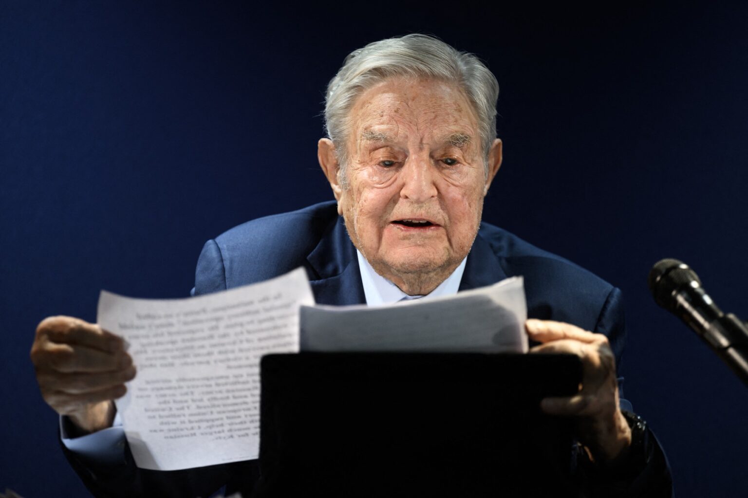 George Soros: Foto: Fabrice COFFRINI / AFP / AFP / Profimedia