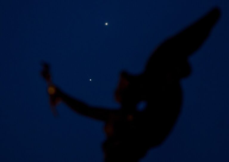 Konjunkcia Venuše. Zdroj: Petr Topič / MAFRA / Profimedia