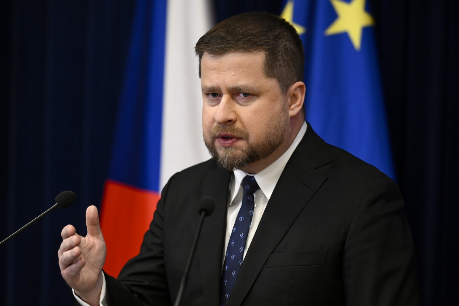 Guvernér ČNB Aleľ Michl. Foto:  ČTK / Deml Ondřej