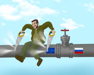 Pre Zelenského chybu dováža Ukrajina ruský plyn cez pol sveta