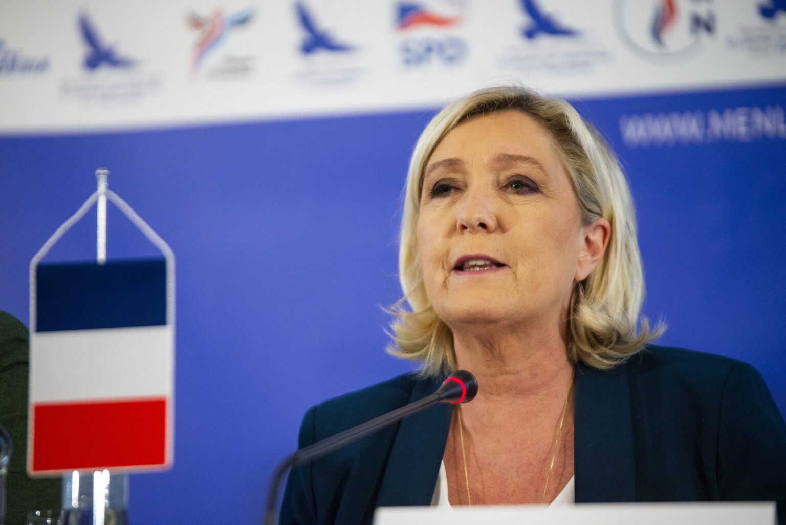 Marine Le Penová. Foto: Jakub Kotian/TASR