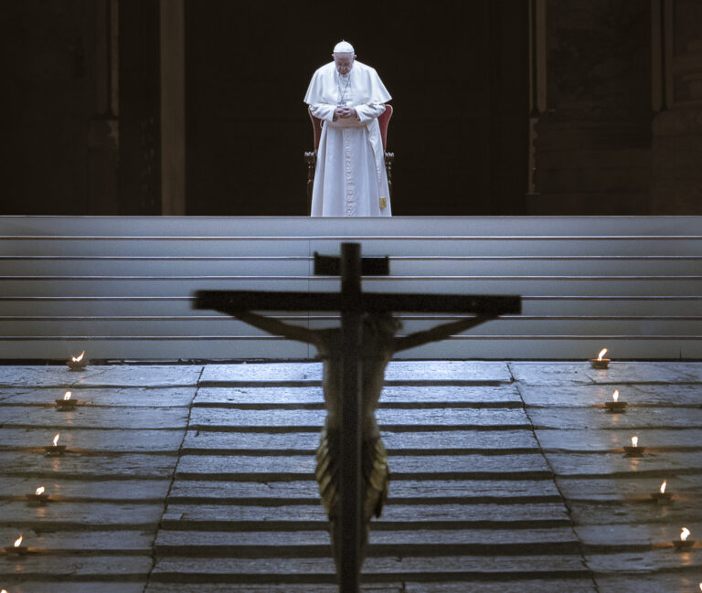 Pápež František. Foto: Grzegorz Galazka/Archivio Grzegorz Galazka/Mondadori Portfolio via Getty Images