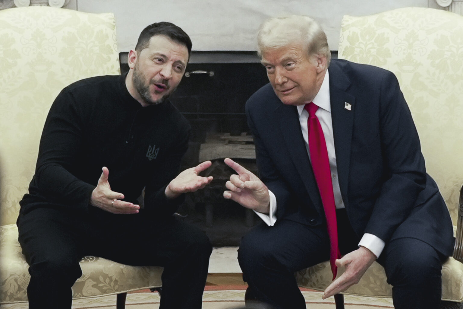 Volodymyr Zelenskyj a Donald Trump. Foto: ČTK/AP/Mystyslav Chernov/Profimedia.sk