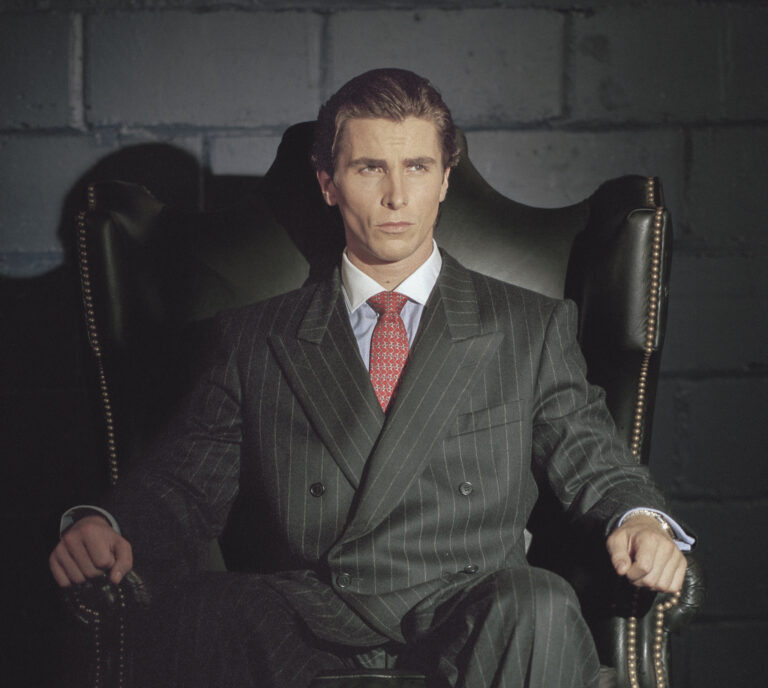 Patrick Bateman z filmu American Psycho. Foto: Eric Robert/Sygma/Sygma via Getty Images