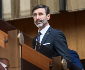 Blanár v reakcii na aljašský samit: Myslieť si, že samit ukončí vojnu, je prostomyseľné