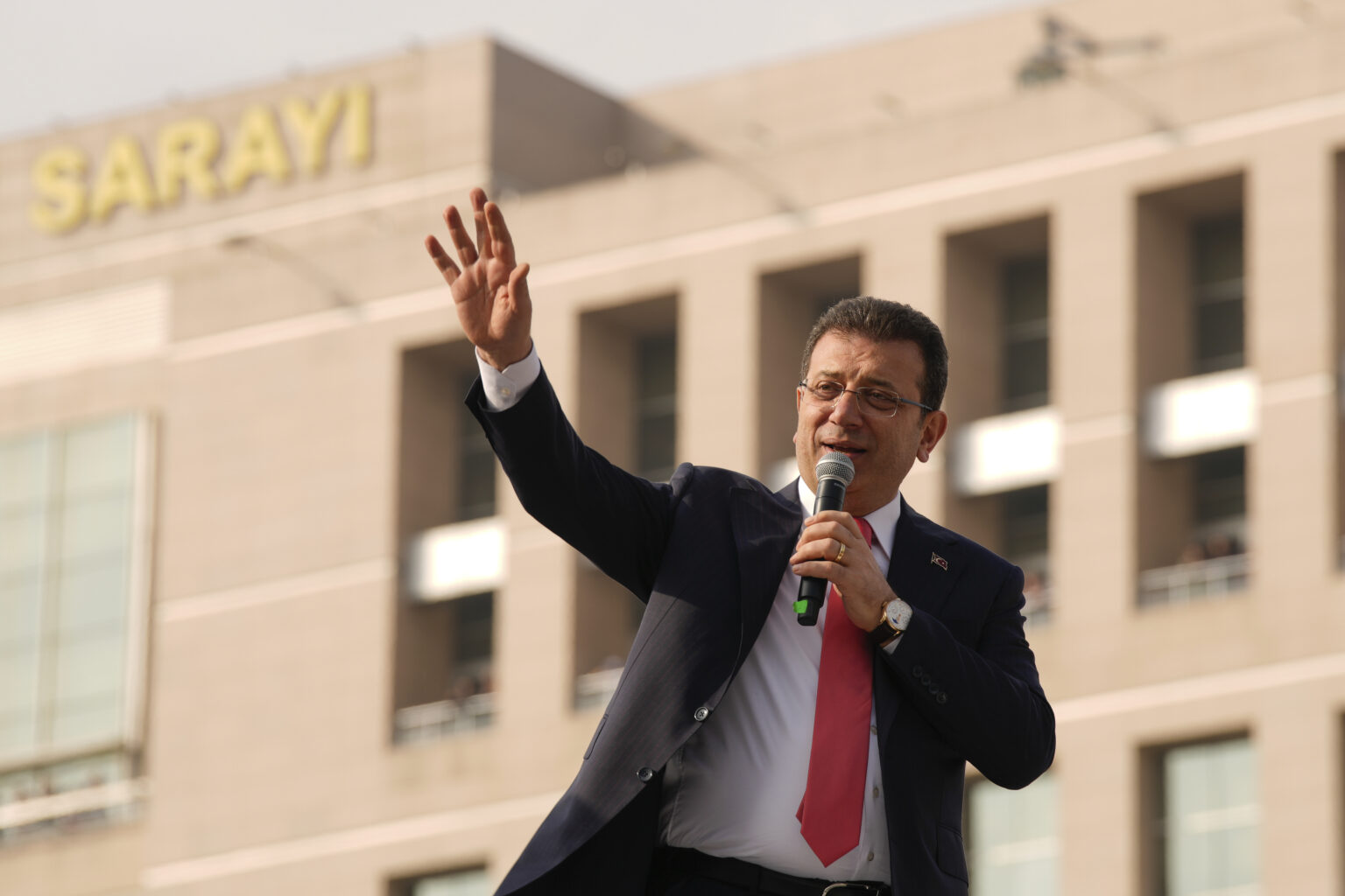 Ekrem Imamoglu. Foto: AP Photo/Emrah Gurel