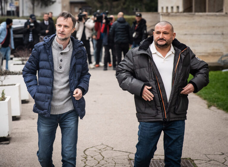 Branislav Dunčko (vľavo) a Róbert Magula (vpravo). Foto: Jozef Jakubčo / Petit Press / Profimedia