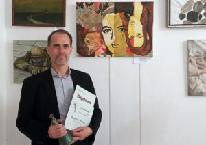 Výtvarník Bujna: Maľovať v Ríme, kde si ,neškrtol‘ ani Leonardo da Vinci, bol honor